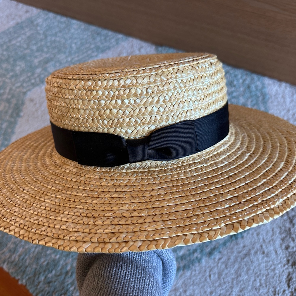 Lack Of Color The Spencer boater hat Size M 57cm - Picture 3 of 5